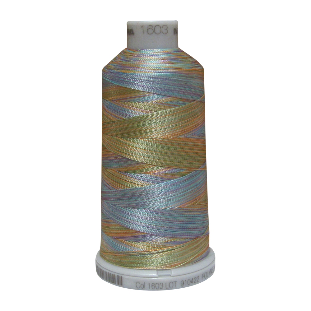 1603 Multi-Color Madeira Polyneon Polyester Embroidery Thread 1000 Meter Spool - CLOSEOUT