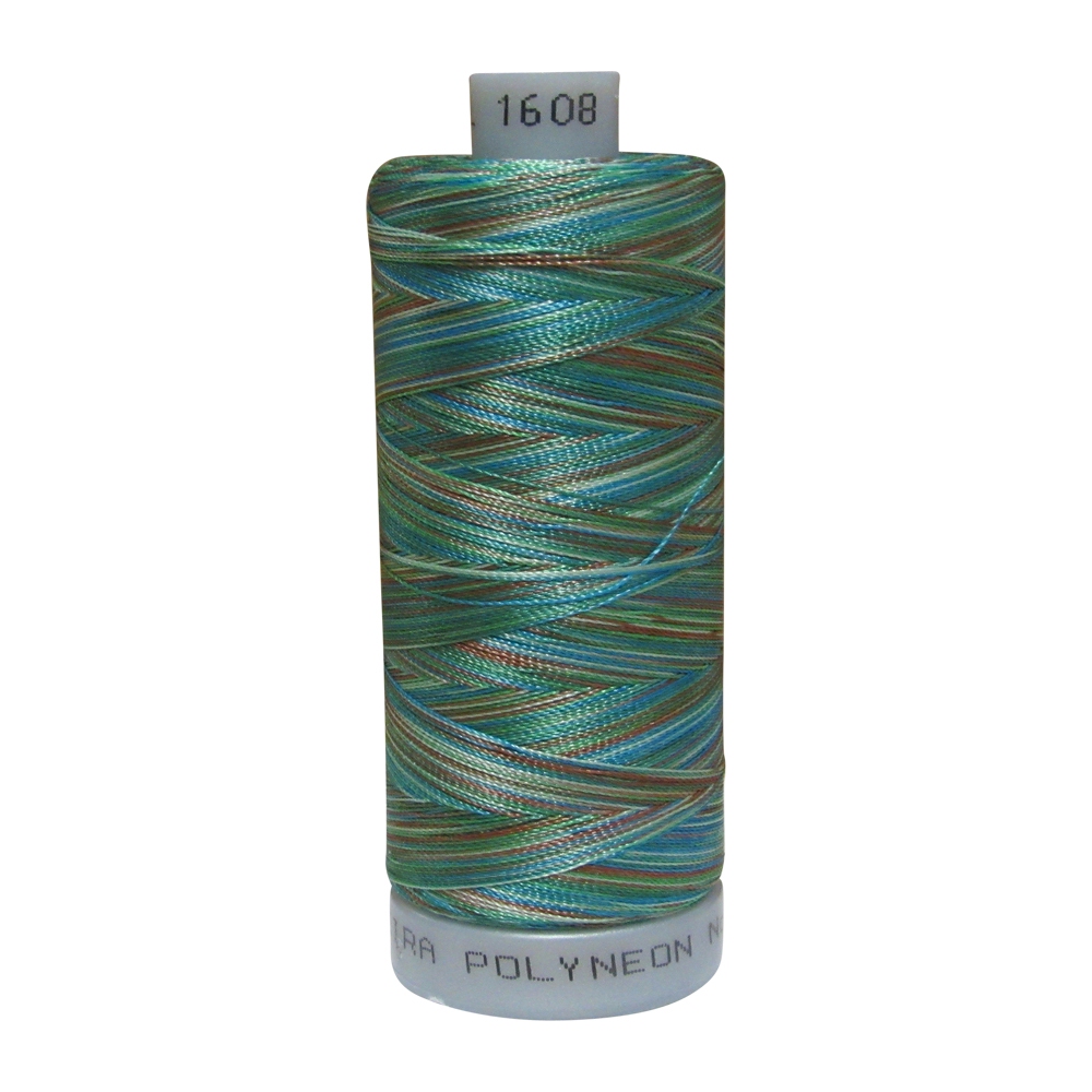 1608 Multi-Color Madeira Polyneon Polyester Embroidery Thread 1000 Meter Spool - CLOSEOUT
