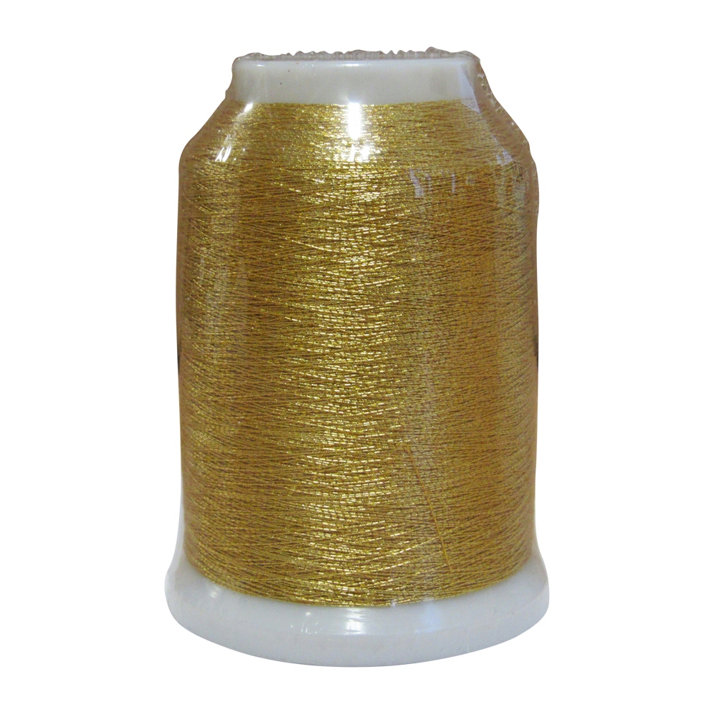 Yenmet Metallic Thread - S11  (7008) 10 Karat Gold 1000 Meter Spool