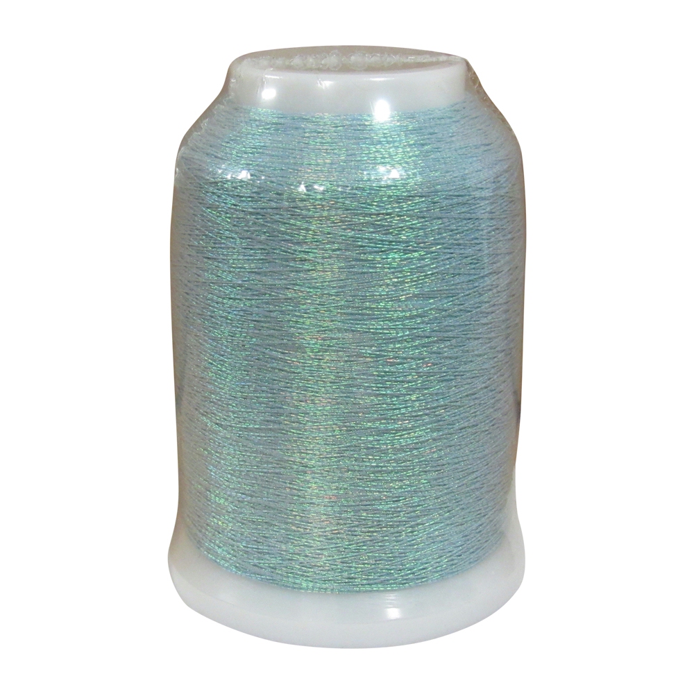 Yenmet Pearlessence Metallic Thread - Turquoise AN11 (7037) 1000 Meter Spool