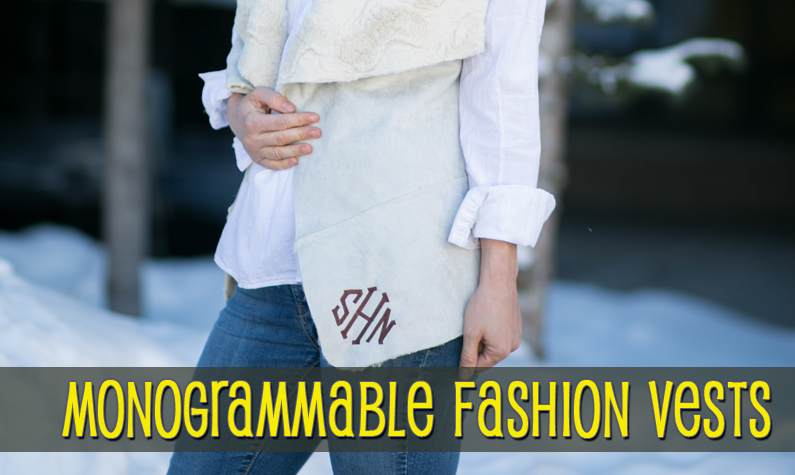 Monogrammable Vests