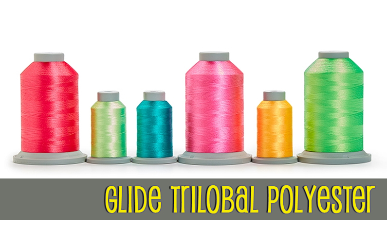 Glide 40wt. Polyester Thread - 5000 Meter Spools