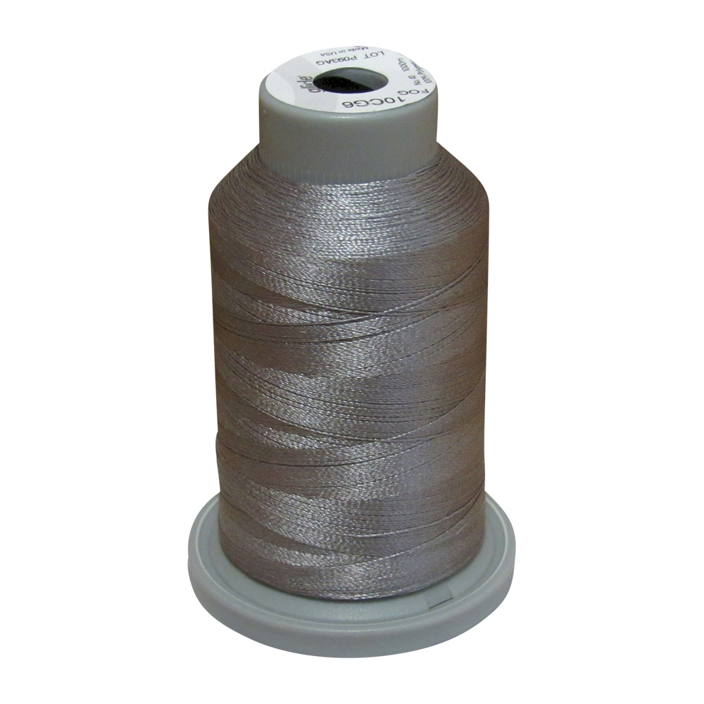 Glide Thread Trilobal Polyester No. 40 - 1000 Meter Spool - 10CG6 Fog