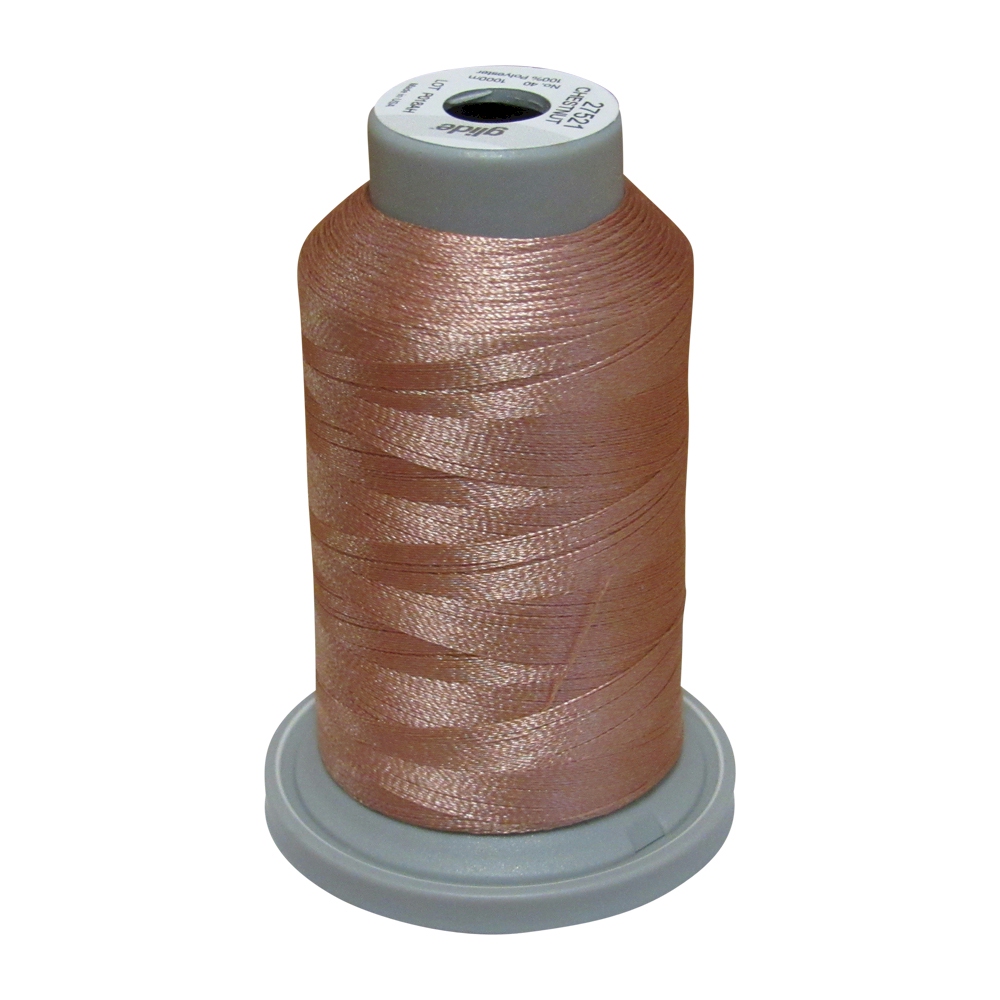 Glide Thread Trilobal Polyester No. 40 - 1000 Meter Spool - 27521 Chestnut