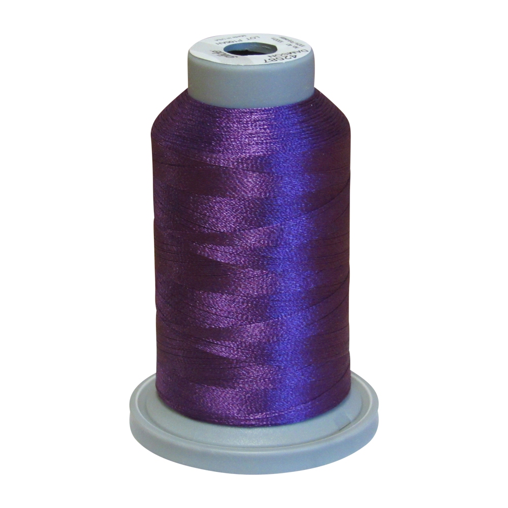 Glide Thread Trilobal Polyester No. 40 - 1000 Meter Spool - 42587 Damson
