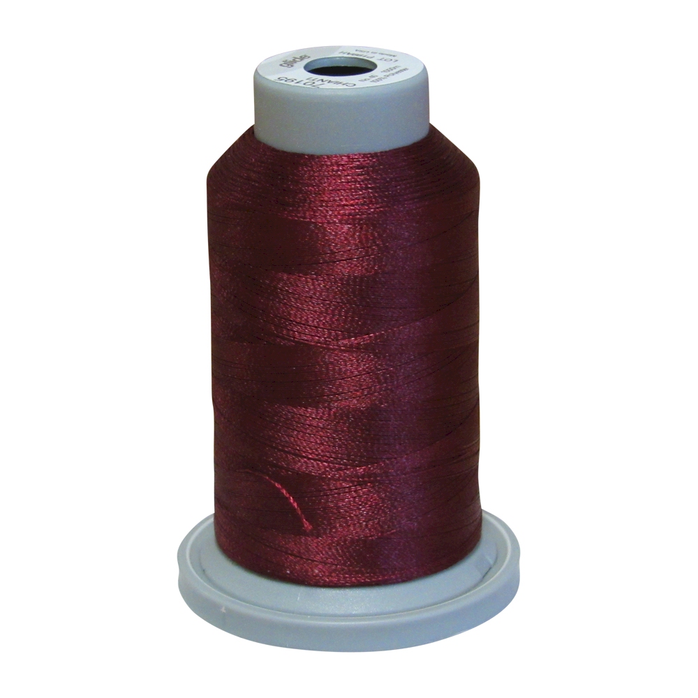 Glide Thread Trilobal Polyester No. 40 - 1000 Meter Spool - 70195 Chianti