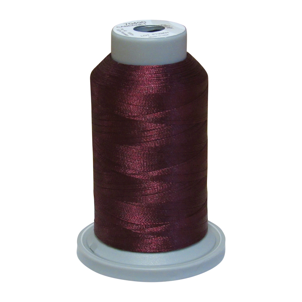 Glide Thread Trilobal Polyester No. 40 - 1000 Meter Spool - 70490 Cabernet