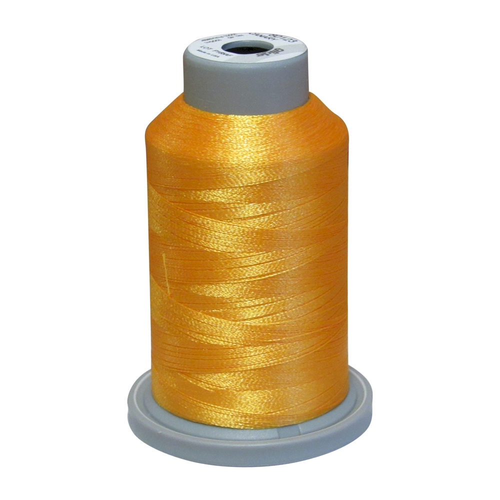 Glide Thread Trilobal Polyester No. 40 - 1000 Meter Spool - 80123 Canary