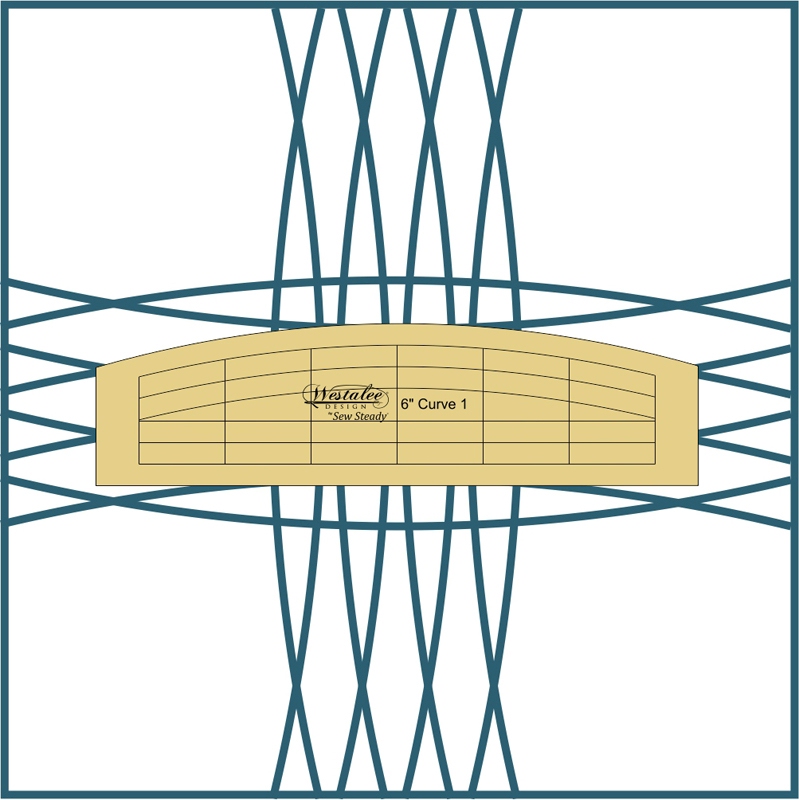 Westalee Design - 6″ Curve Templates 