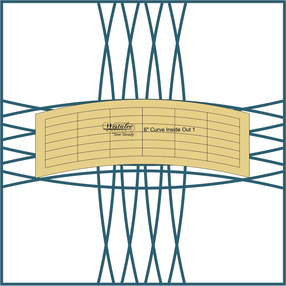 Westalee Design - 6″ Inside Out Curve (IOC6- 1,2,3,4)