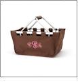 Foldable Market Tote Embroidery Blanks - BROWN