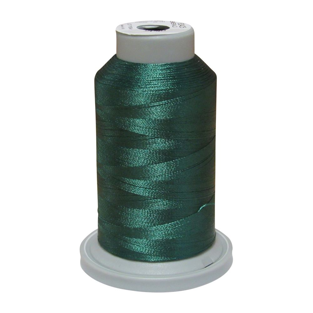 Glide Thread Trilobal Polyester No. 40 - 1000 Meter Spool - 63425 Emerald