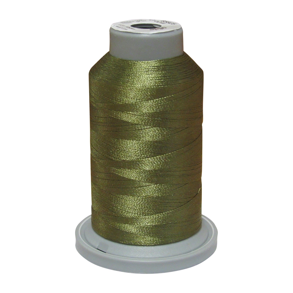 Glide Thread Trilobal Polyester No. 40 - 1000 Meter Spool - 65825 Light Olive