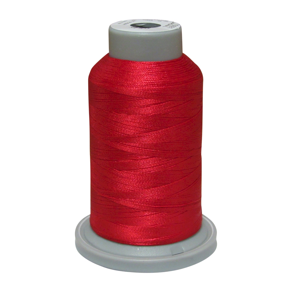 Glide Thread Trilobal Polyester No. 40 - 1000 Meter Spool - 70001 Cardinal