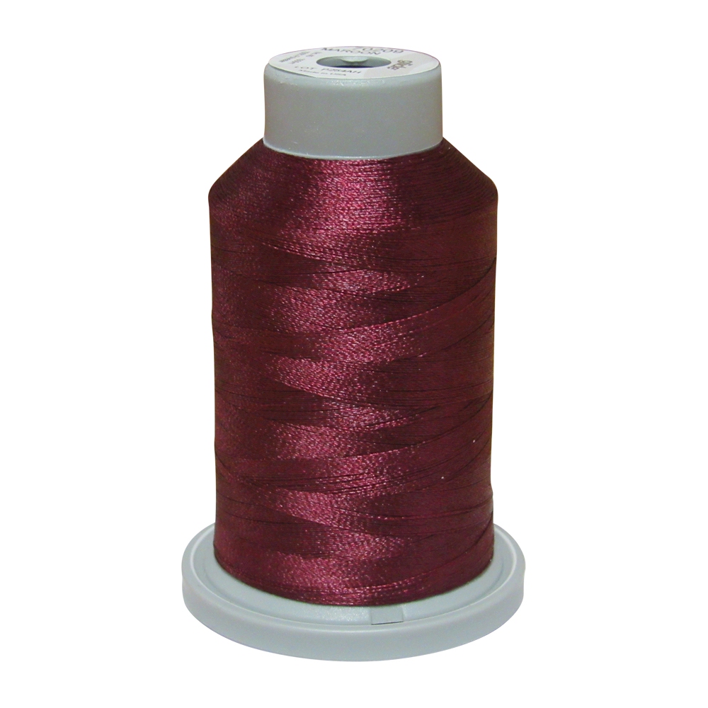 Glide Thread Trilobal Polyester No. 40 - 1000 Meter Spool - 70209 Maroon