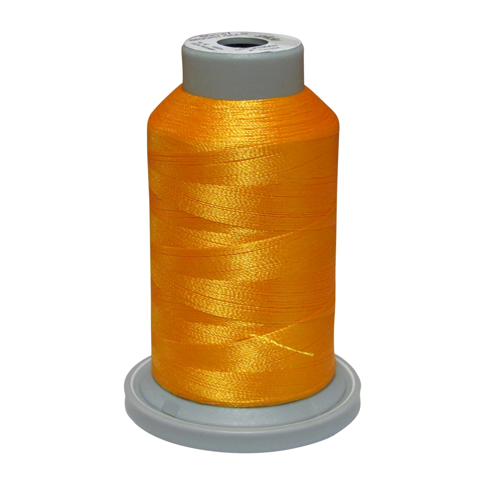Glide Thread Trilobal Polyester No. 40 - 1000 Meter Spool - 80137 Bright Gold