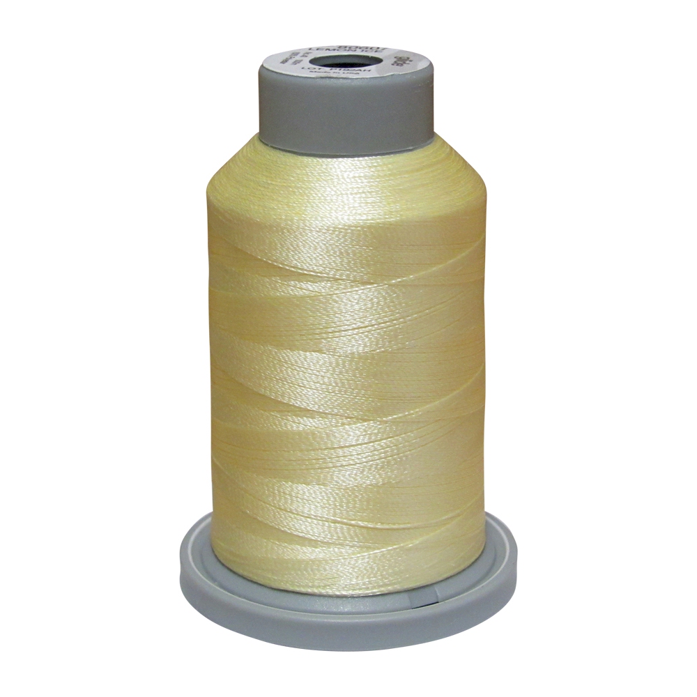 Glide Thread Trilobal Polyester No. 40 - 1000 Meter Spool - 80607 Lemon Ice