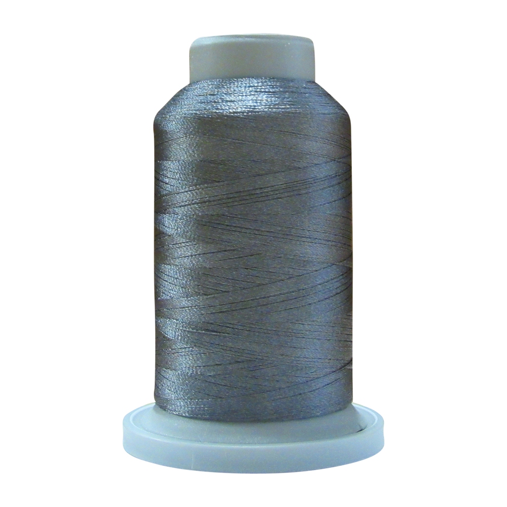 Glide Thread Trilobal Polyester No. 40 - 1000 Meter Spool - 1CG11 Lead Grey