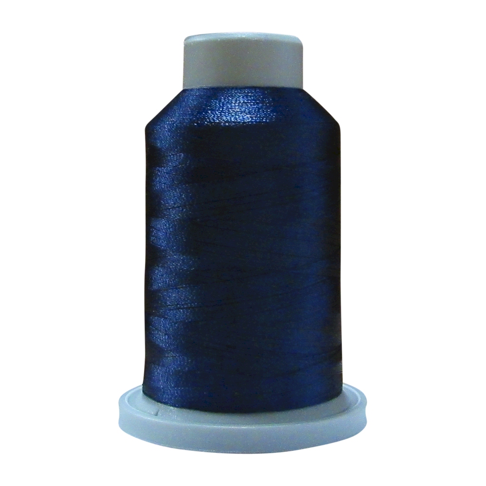 Glide Thread Trilobal Polyester No. 40 - 1000 Meter Spool - 32767 Deep Sea