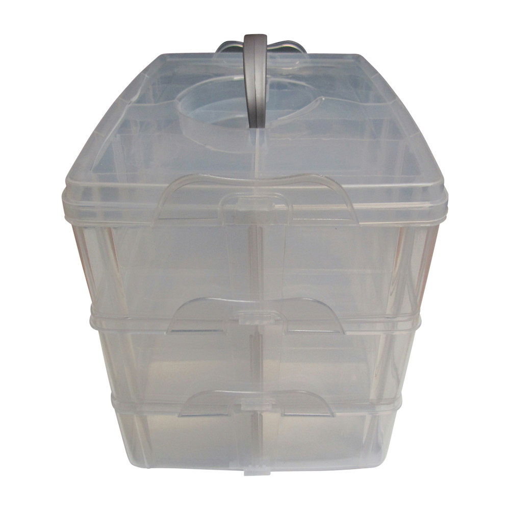 Isacord and Poly-X40 30 Spool Clear Stackable Thread Storage Box