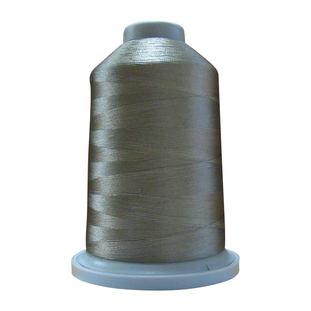 Glide Thread Trilobal Polyester No. 40 - 5000 Meter Spool - 10401 German Granite