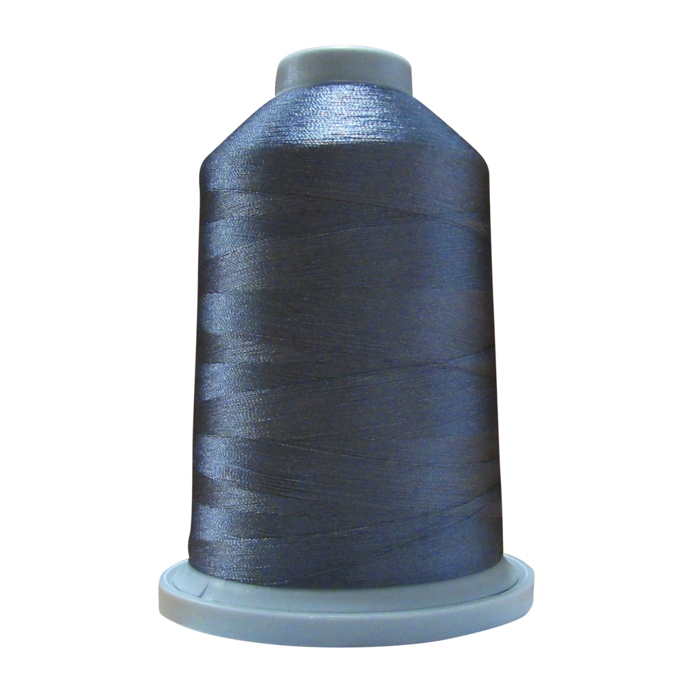 Glide Thread Trilobal Polyester No. 40 - 5000 Meter Spool - 10424 Medium Grey