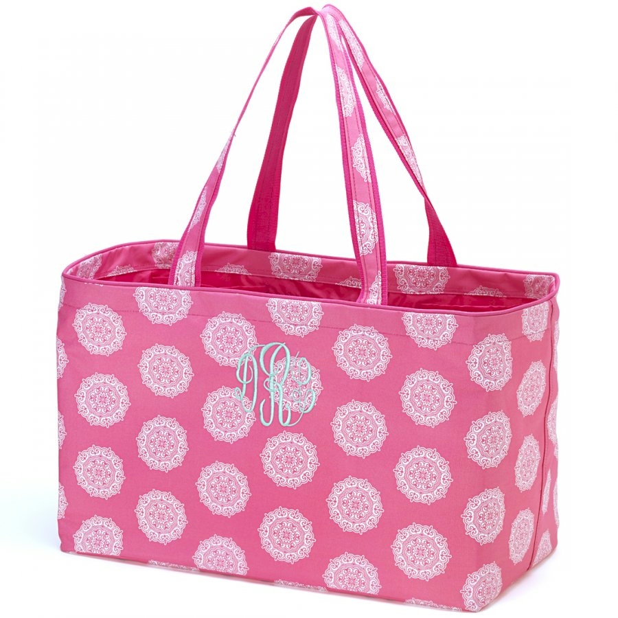 Ultimate Tote Embroidery Blank - PINK MADDIE
