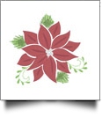 Pretty Poinsettias Embroidery Designs by Dakota Collectibles on a CD-ROM 970620