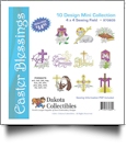 Easter Blessings Mini Collection of Embroidery Designs by Dakota Collectibles on a CD-ROM 970605