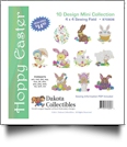 Hoppy Easter Mini Collection of Embroidery Designs by Dakota Collectibles on a CD-ROM 970606