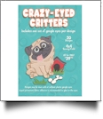 Crazy-Eyed Critters Embroidery Designs by Dakota Collectibles on a CD-ROM 970612