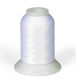 YLI Woolly Nylon Serger Thread - 1000 Meter Spool - WHITE