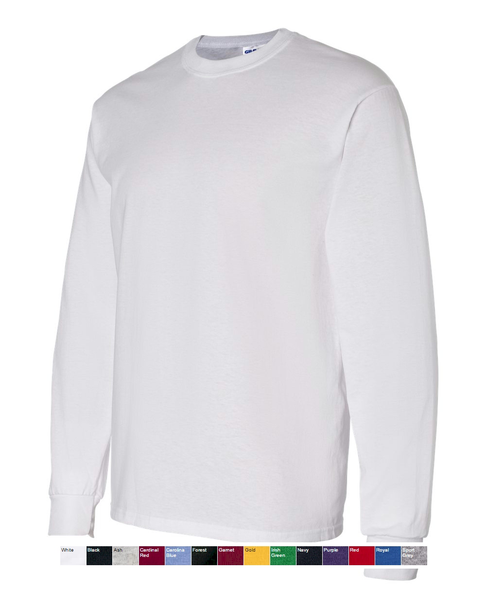 Gildan Heavy Cotton Long Sleeve T-Shirt Embroidery Blanks