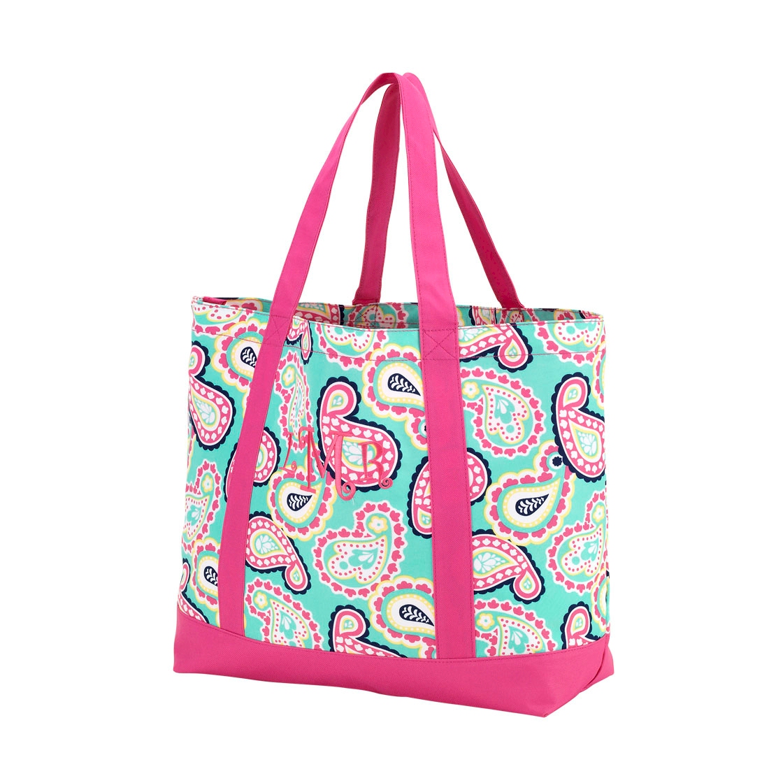 Paisley Tote Bag Embroidery Blanks - CLOSEOUT