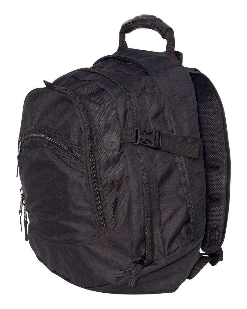 Union Square Backpack by Liberty Bags Embroidery Blanks - BLACK/BLACK