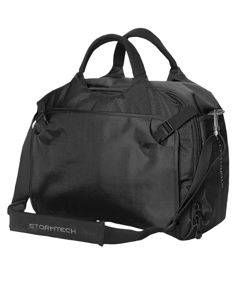 9.5L Logic 15 Inch Laptop Briefcase by Stormtech Embroidery Blanks - BLACK