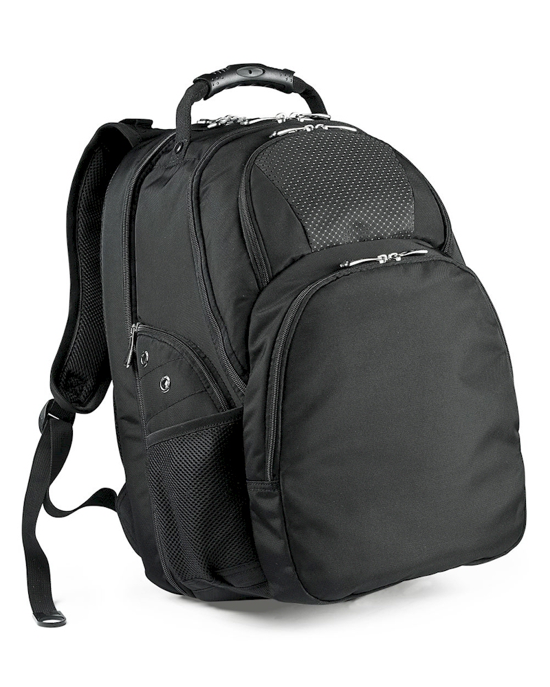 Commuter Backpack by Fortress Embroidery Blanks - BLACK