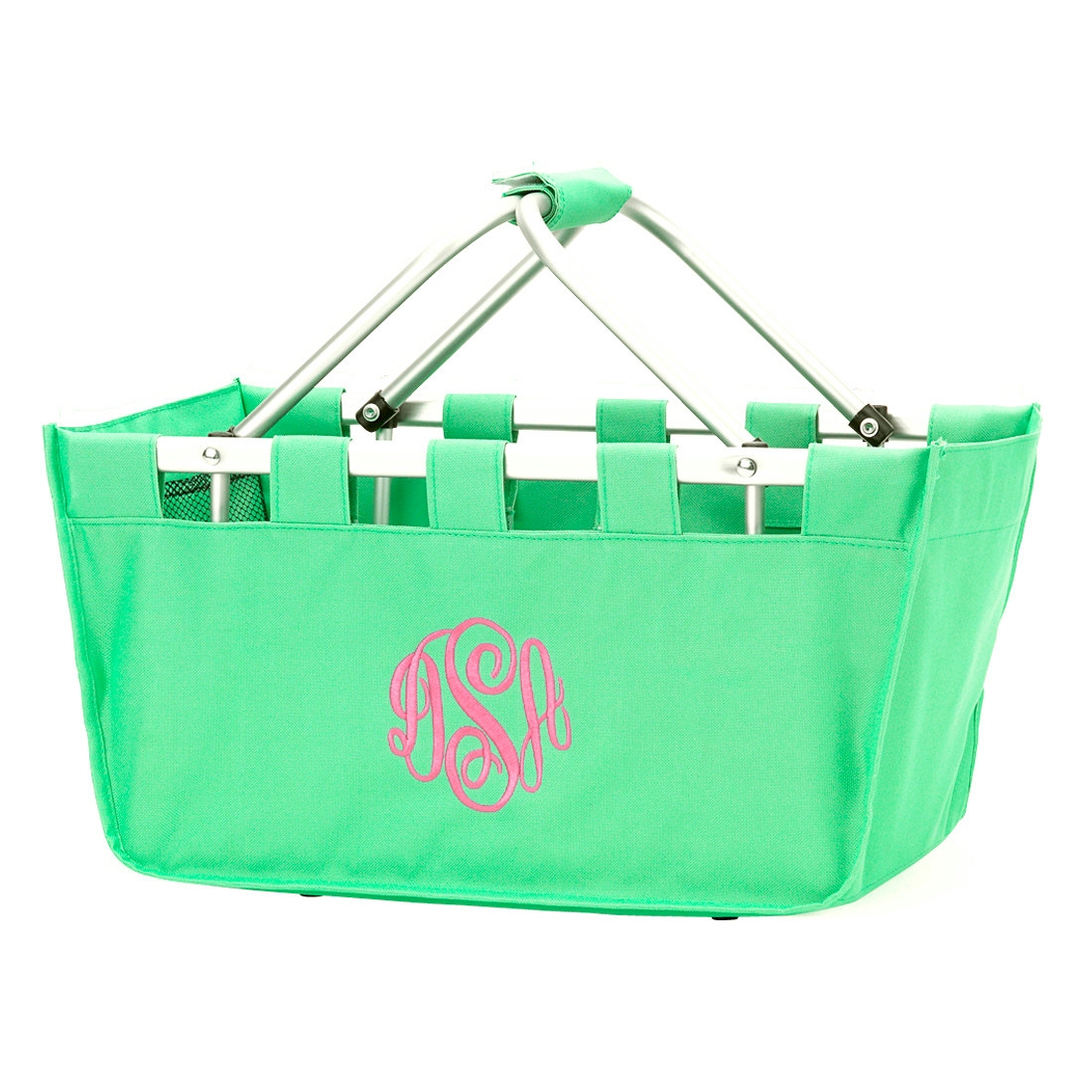 Foldable Market Tote Embroidery Blanks - MINT