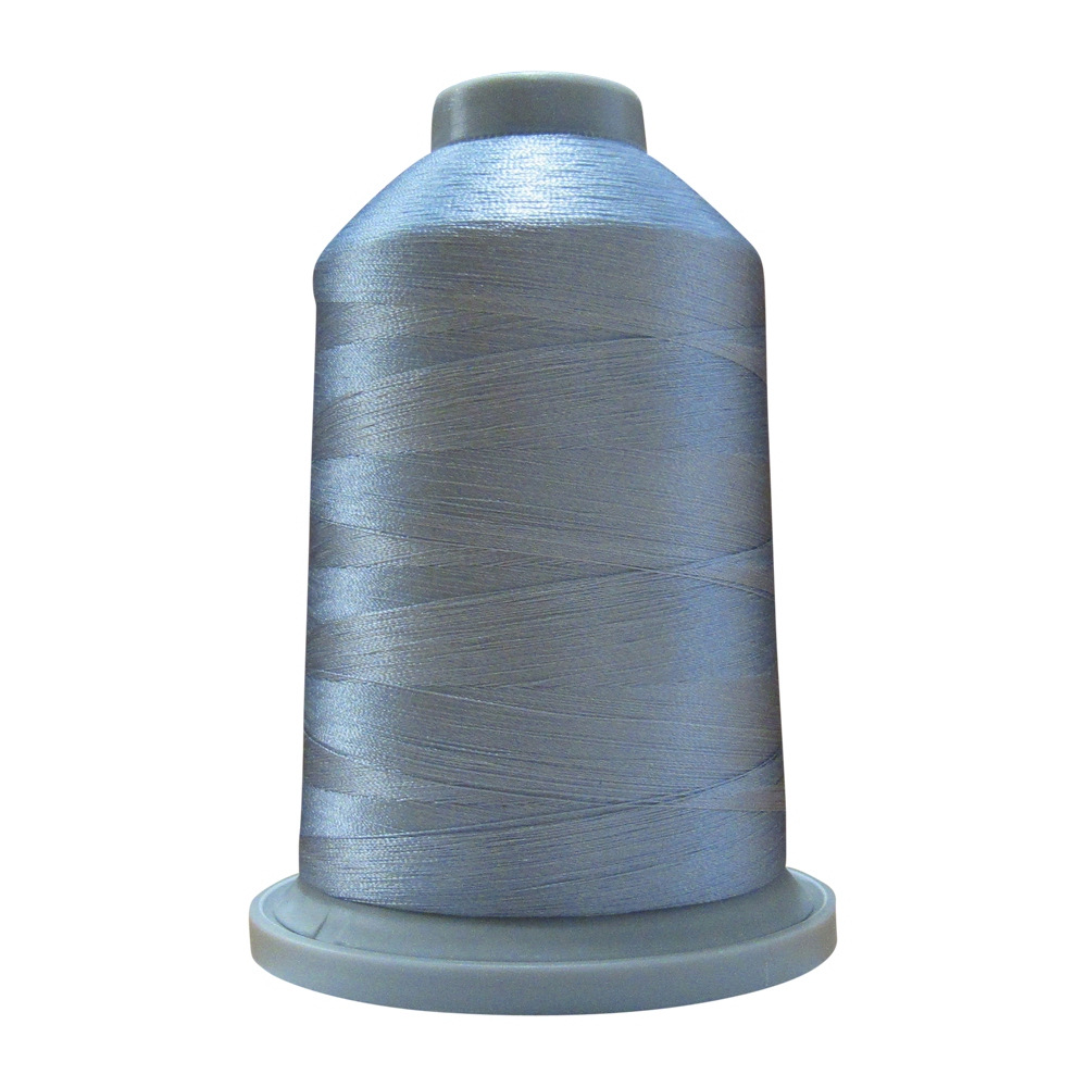 Glide Thread Trilobal Polyester No. 40 - 5000 Meter Spool - 10536 Silver