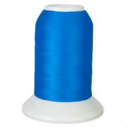 YLI Woolly Nylon Serger Thread - 1000 Meter Spool - MOSAIC BLUE