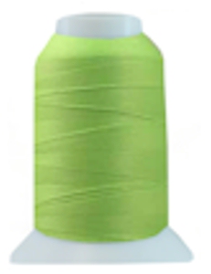 YLI Woolly Nylon Serger Thread - 1000 Meter Spool - LIME GREEN