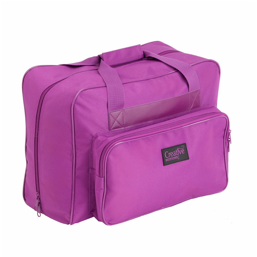Sewing Machine Tote by Creative Notions - PURPLE