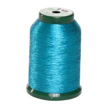 KingStar Metallic Embroidery Thread - MA - 6 Turquoise (A470006) from DIME - 1000m Spool