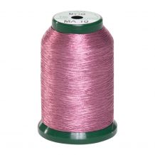 KingStar Metallic Embroidery Thread - MA - 10 Carnation Pink (A470010) from DIME - 1000m Spool