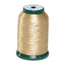 KingStar Metallic Embroidery Thread - MG - 1 Gold (A470021) from DIME - 1000m Spool