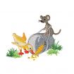 Barnyard Buddies Embroidery Designs by Amazing Designs on a Multi-Format CD-ROM ADP-40