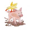 Barnyard Buddies Embroidery Designs by Amazing Designs on a Multi-Format CD-ROM ADP-40