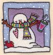 Snowman Frames Embroidery Designs by John Deer's Adorable Ideas - Multi-Format CD-ROM AIDASF