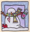 Snowman Frames Embroidery Designs by John Deer's Adorable Ideas - Multi-Format CD-ROM AIDASF