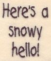 Snowman Frames Embroidery Designs by John Deer's Adorable Ideas - Multi-Format CD-ROM AIDASF
